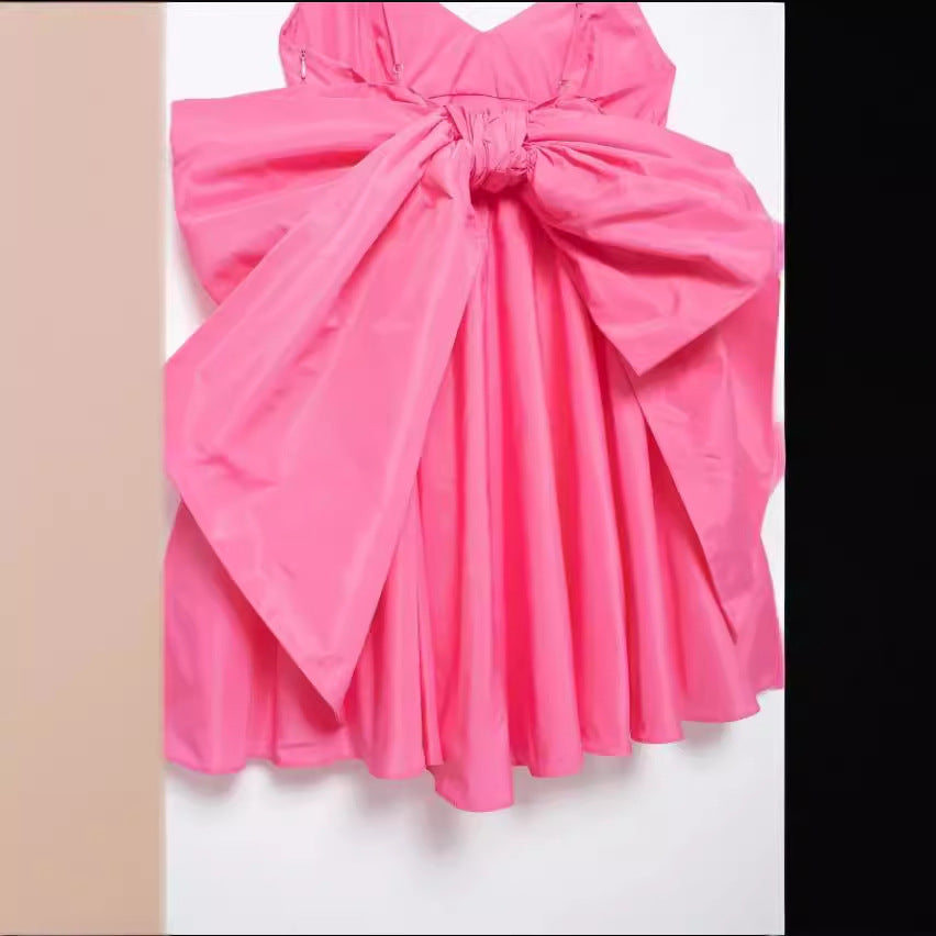 Pink Cute Bow Summer Tank