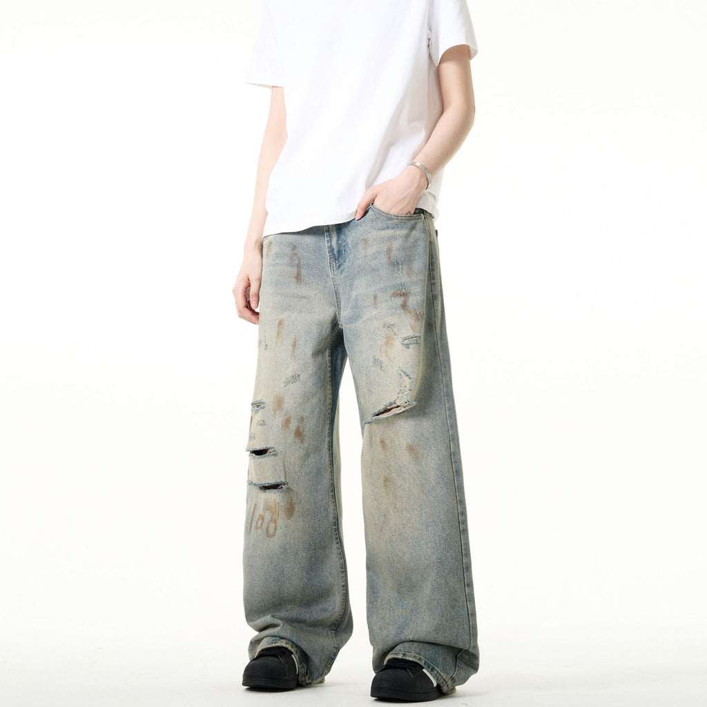 Vintage Street Ripped Jeans