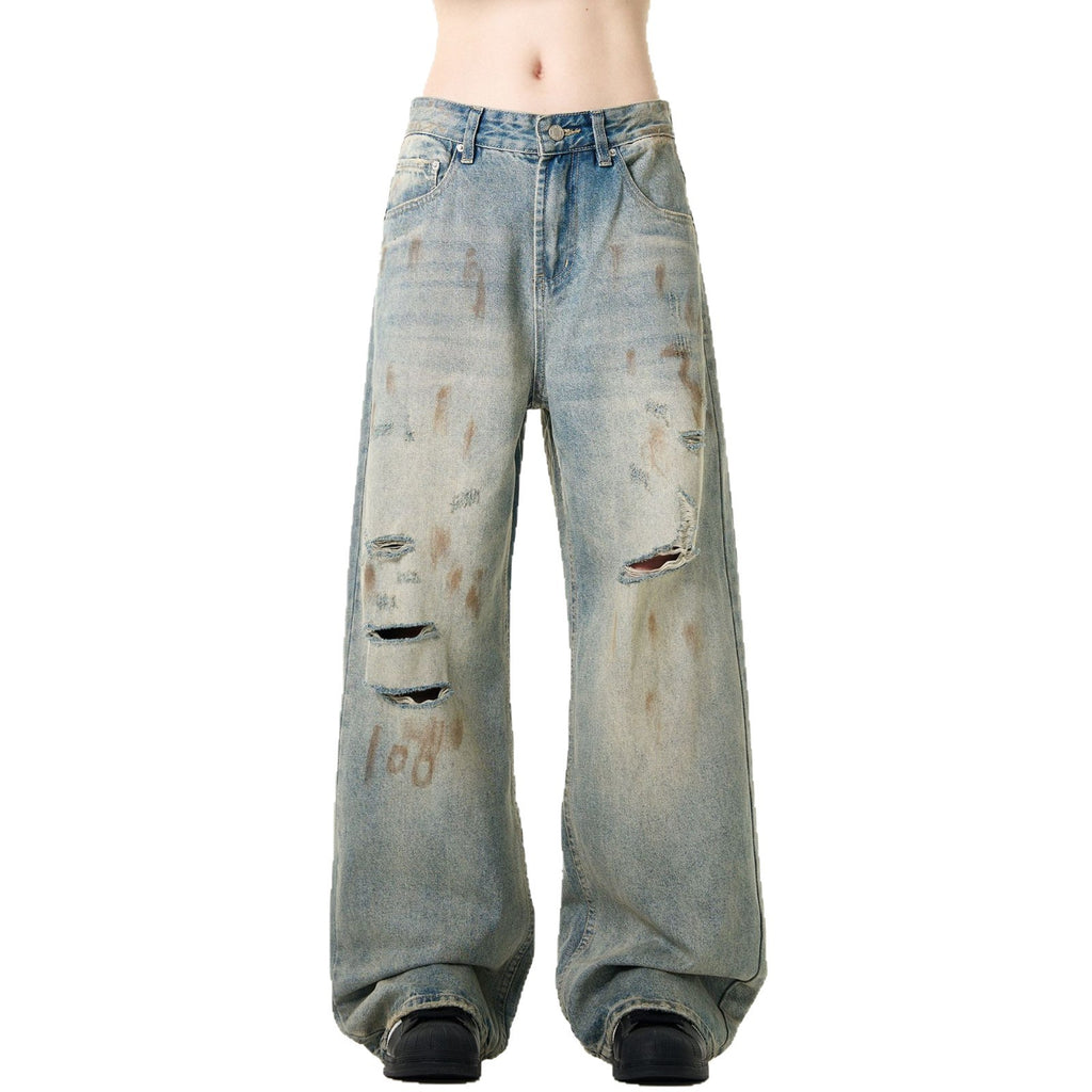 Vintage Street Ripped Jeans