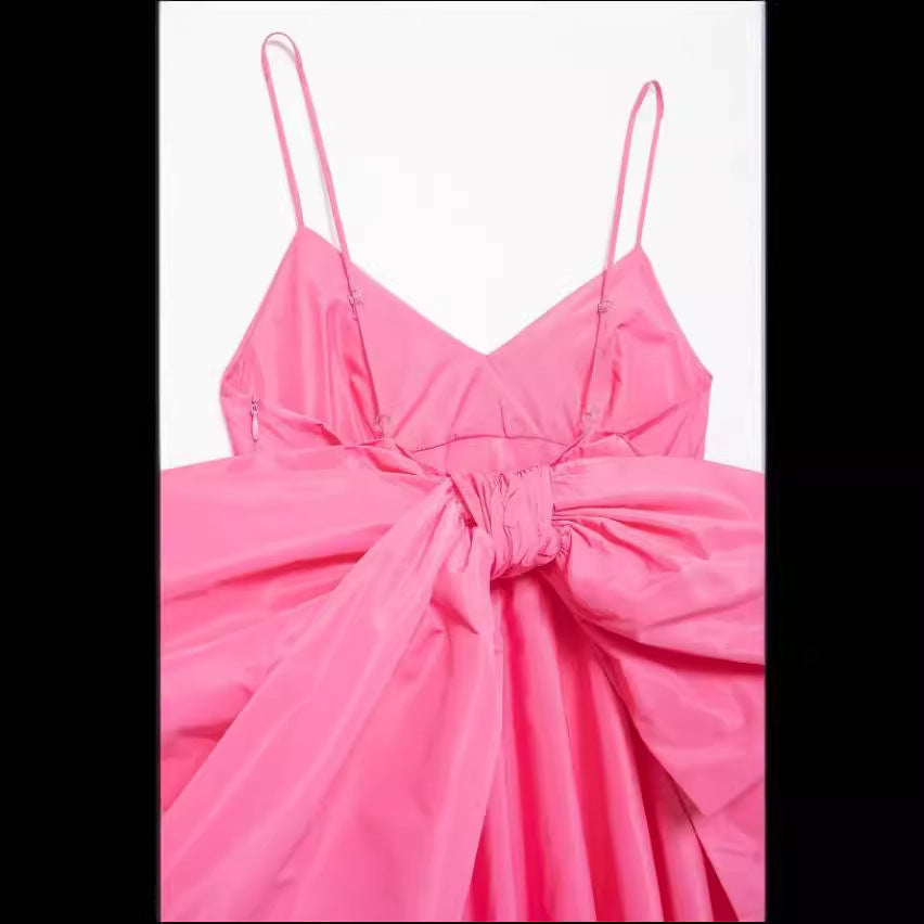 Pink Cute Bow Summer Tank