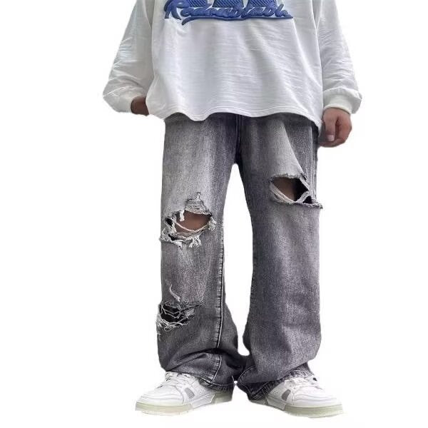Straight summer retro casual pants